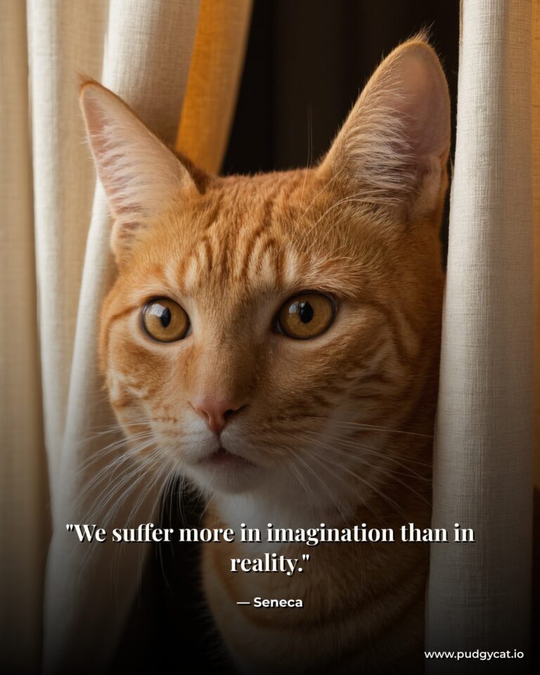 We suffer more in imagination than in reality. Seneca