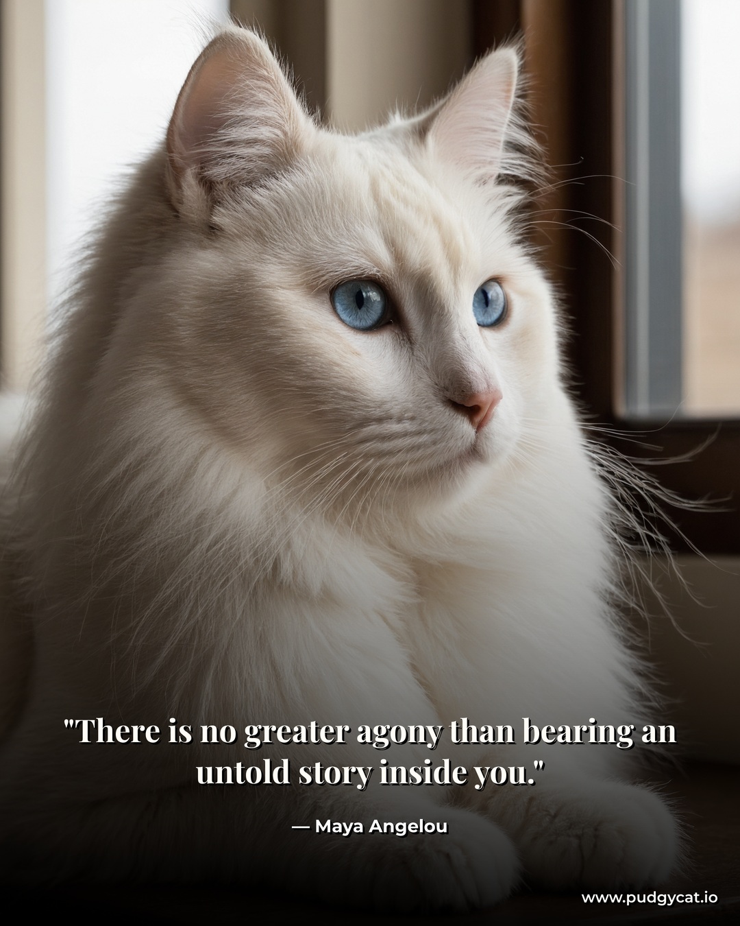 There is no greater agony than bearing an untold story inside you. Maya Angelou