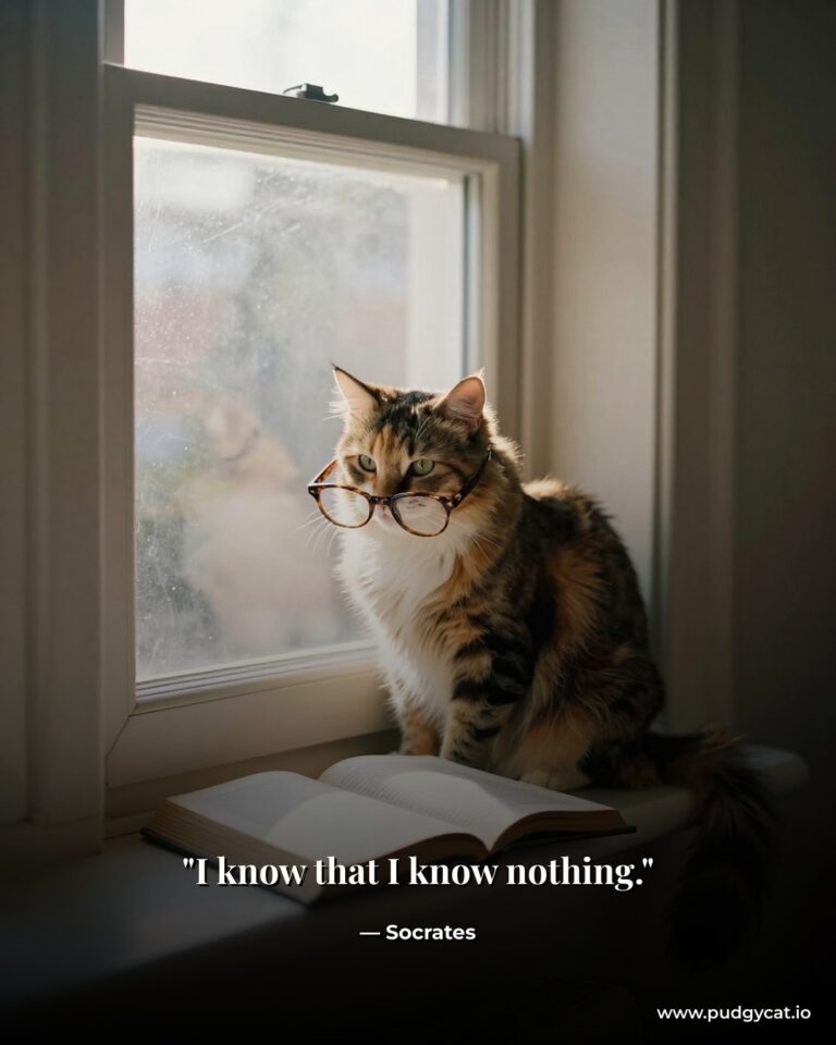 I know that I know nothing. Socrates