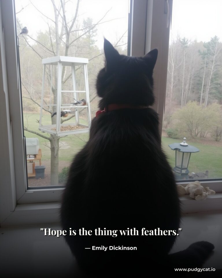 Hope is the thing with feathers. Emily Dickinson