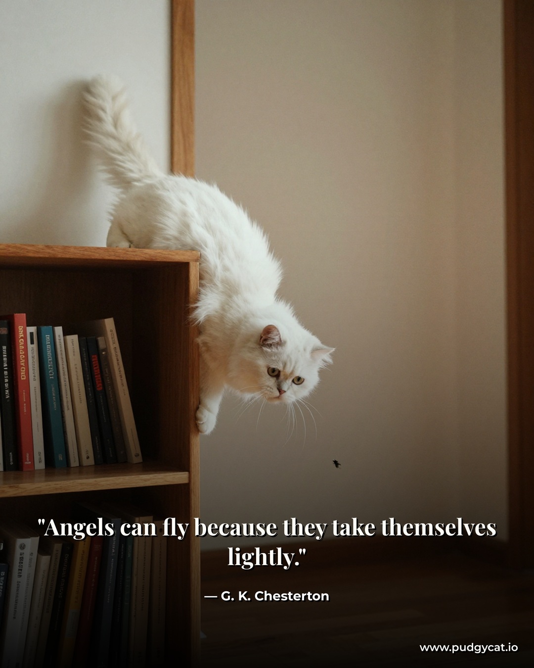 Angels can fly because they take themselves lightly. G. K. Chesterton