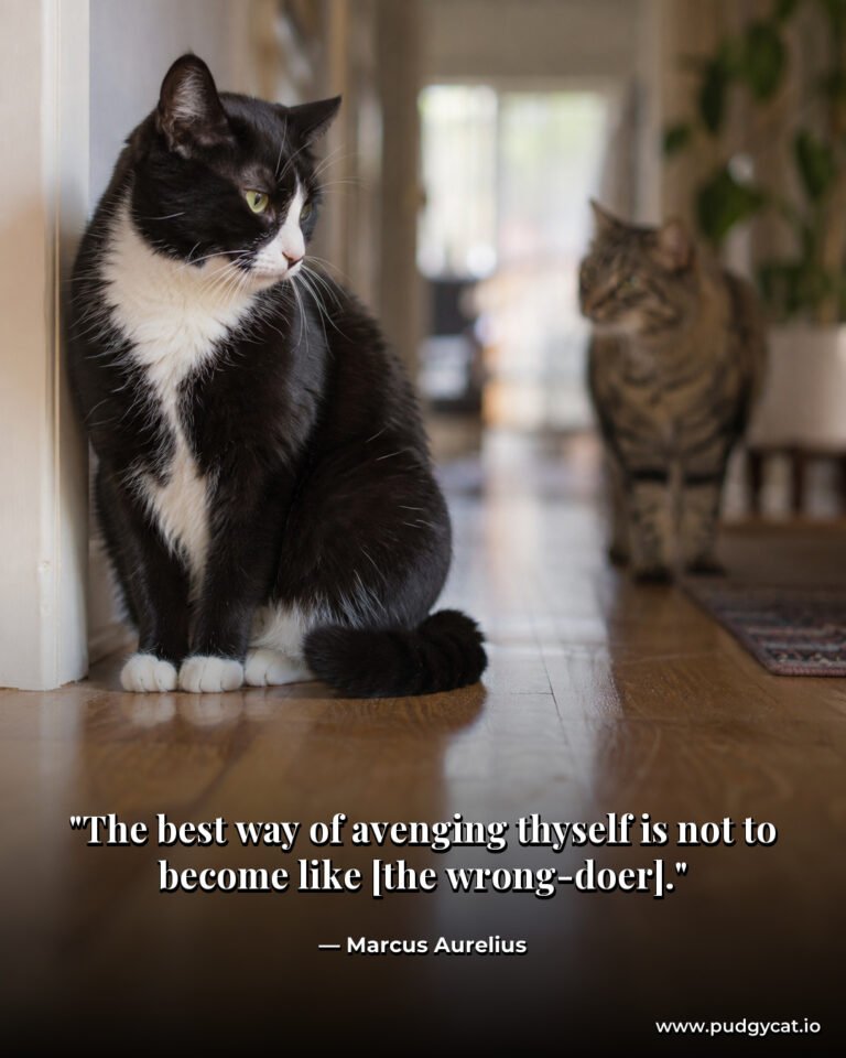 The best way of avenging thyself is not to become like [the wrong-doer]. Marcus Aurelius