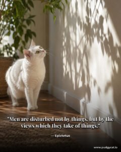 Men are disturbed not by things, but by the views which they take of things. Epictetus