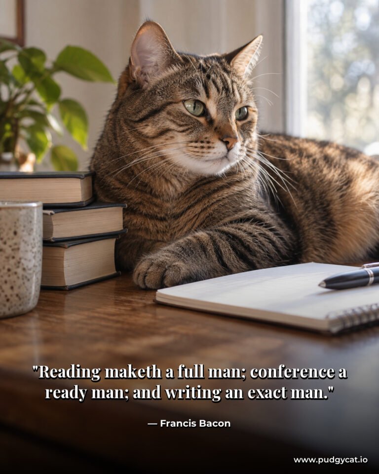 Reading maketh a full man; conference a ready man; and writing an exact man. Francis Bacon
