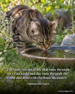The same stream of life that runs through my veins night and day runs through the world and dances in rhythmic measures. Rabindranath Tagore