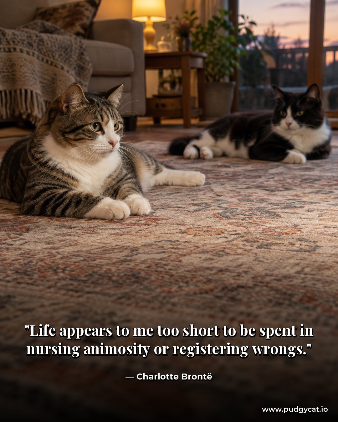 Life appears to me too short to be spent in nursing animosity or registering wrongs. Charlotte Brontë