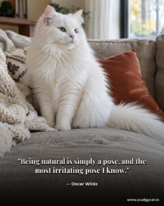 Being natural is simply a pose, and the most irritating pose I know. Oscar Wilde