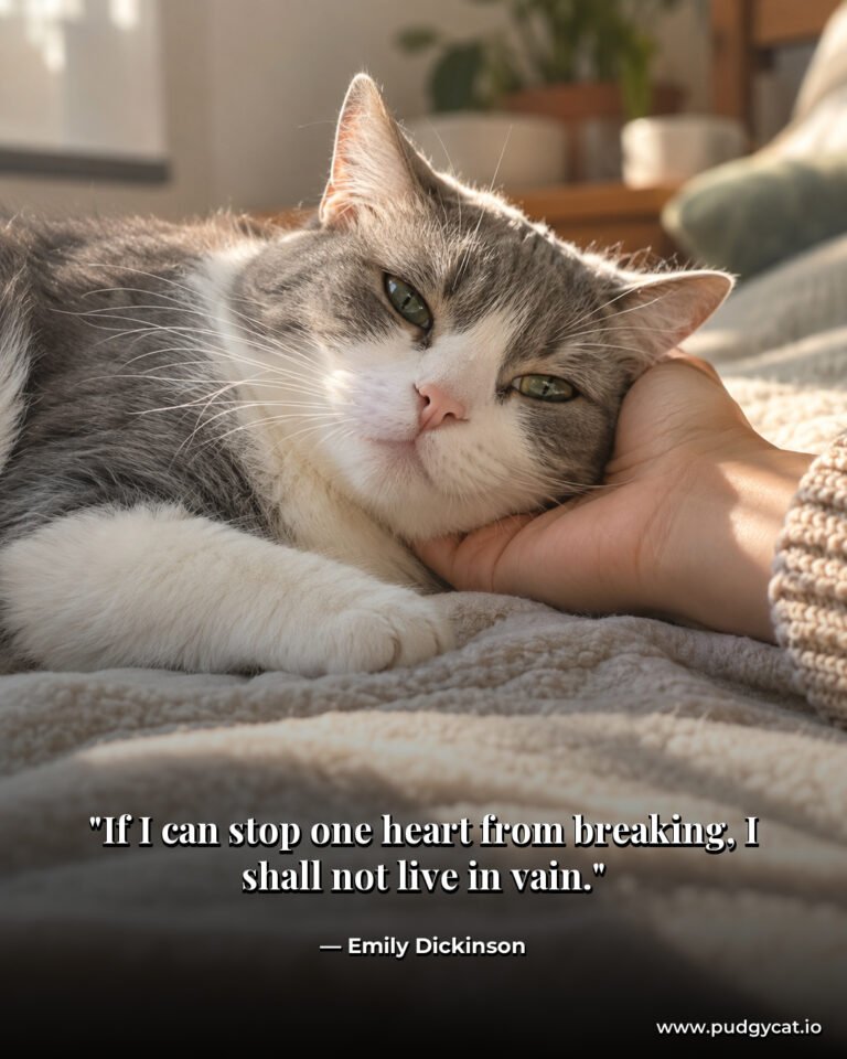 If I can stop one heart from breaking, I shall not live in vain. Emily Dickinson