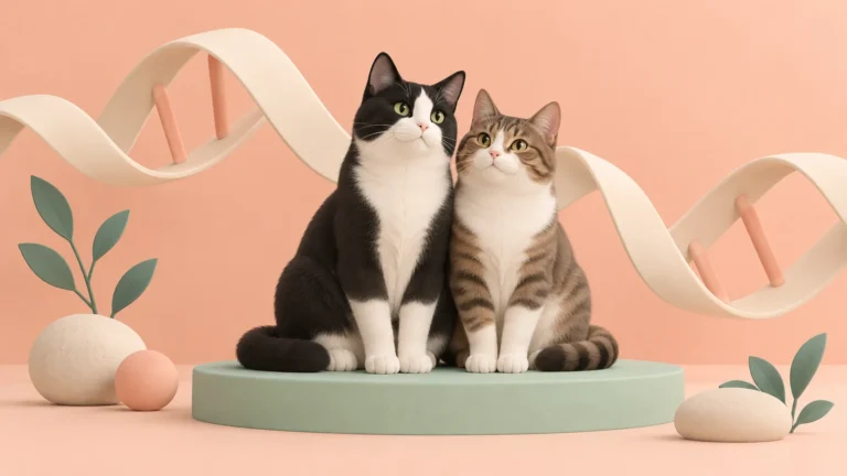 Gary and Shaggy: The Cats Behind a Rare Genetic Discovery